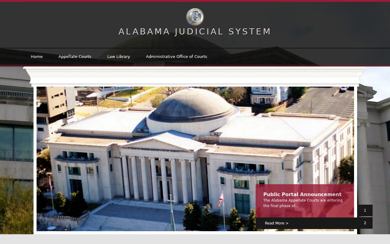 Butler County court records Alabama Judicial System portal